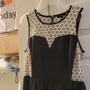 Monteau sleeveless dress.